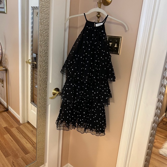 NWT Kate Spade New York for Target Women's Mini Polka Dot Tiered Mini Dress - Picture 2 of 11